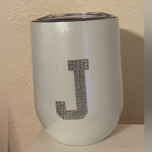 Wine Tumbler w/ Lid Stainless Steel, Insulated, 12oz Thermal Cup for Drinks NEW